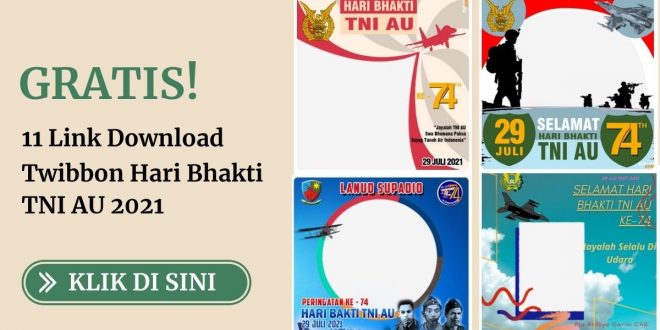 Download Bingkai Foto Hari Bhakti TNI AU