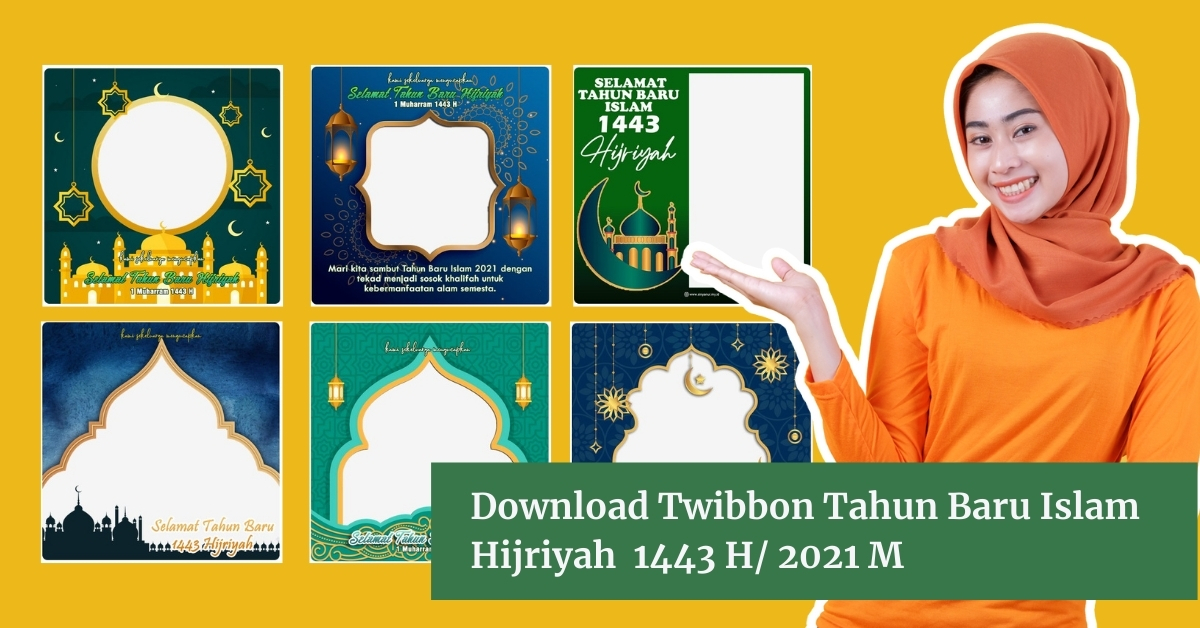 Twibbon tahun baru islam 1443 h